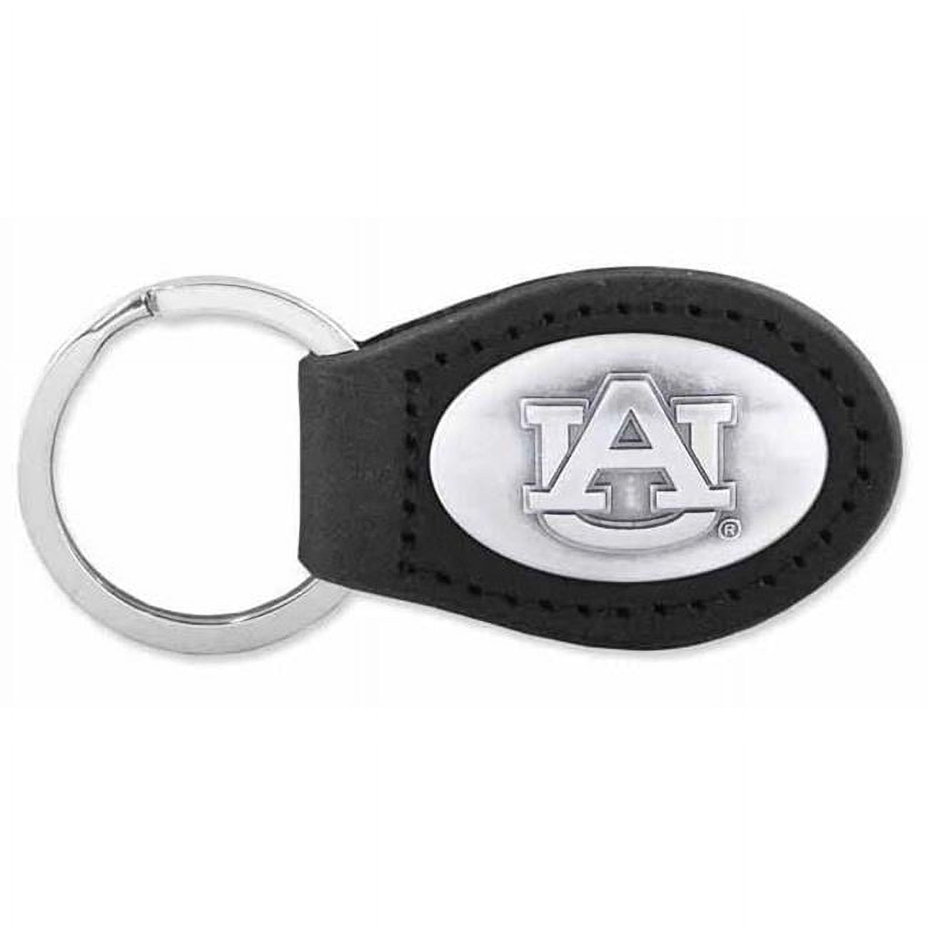 ZeppelinProducts UAU-KL6-BLK Auburn Leather Key Fob- Black