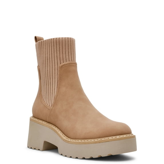 DV Dolce Vita Women's Zepplin Lug Sole Ankle Boot