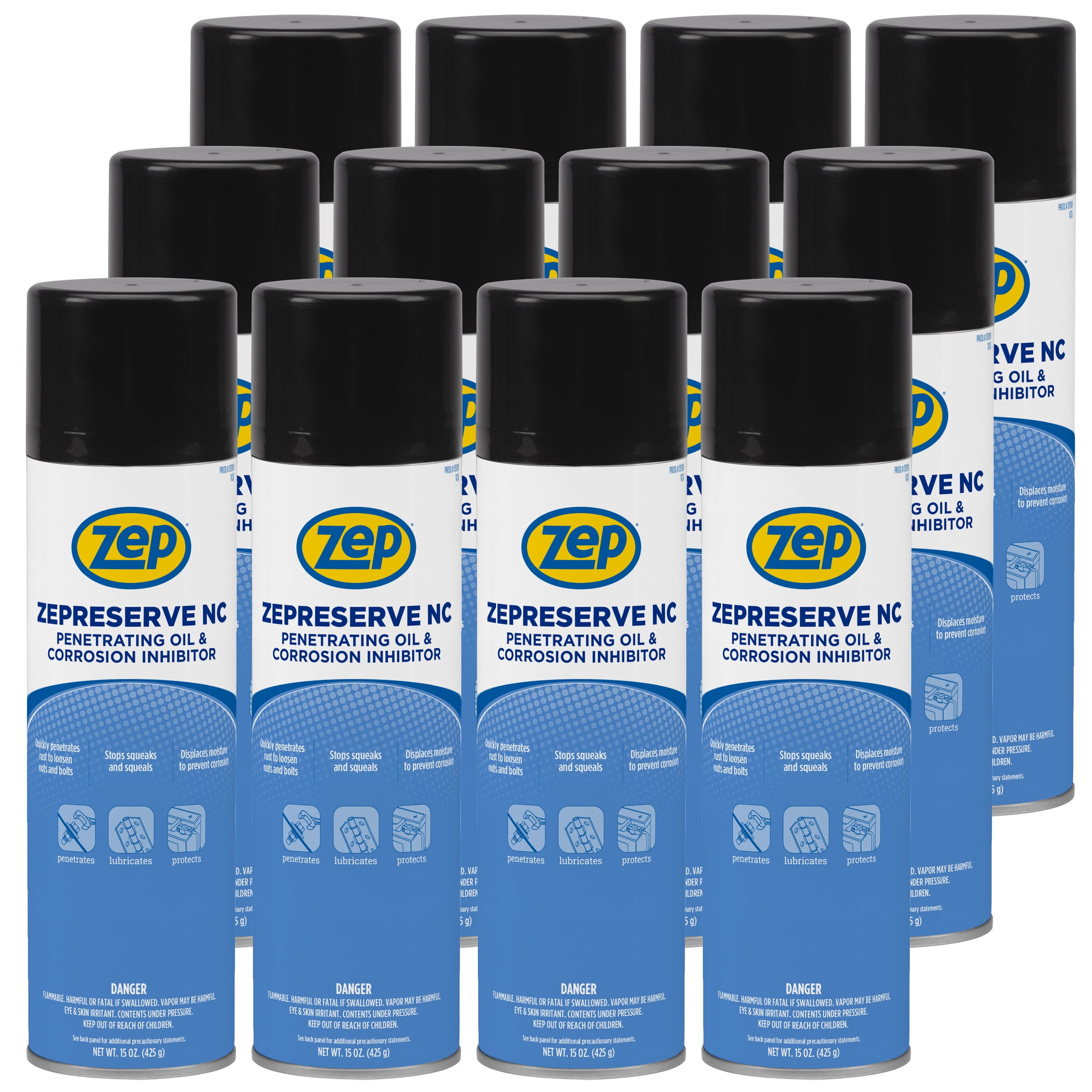 COP-1201CAB COP-1204C Zepreserve Multi-Purpose Penetrating Lubricant, 15 Ounce