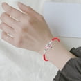 thumbnail image 1 of Zeranth Year of Snake Bracelet Red Rope Snake Pendant Decor Adjustable Length Alloy Adults And Children Bangle New Year Gift 1Pc, 1 of 5