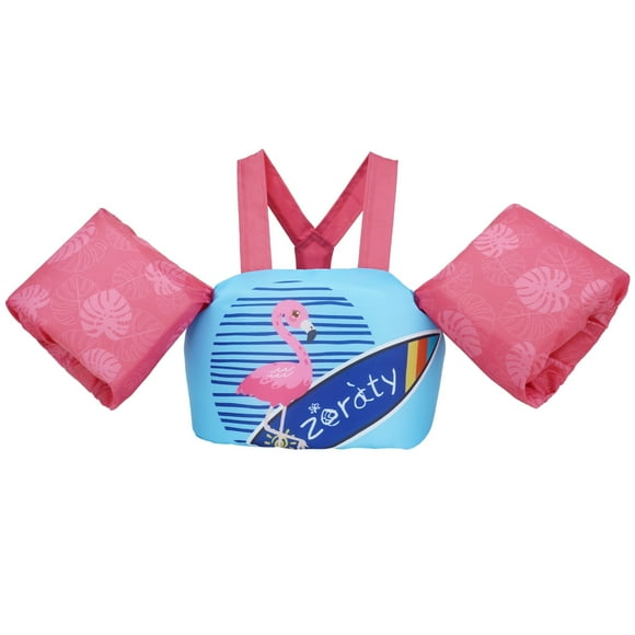 Zeraty Kids Swim Vest, Toddler Swim Vest, Toddler Floaties Arm Wings Life Jacket Vest Training Swimsuit with Adjustable Security Buckle for Boys Girls, 2-6 Years Old, 20-50lbs