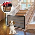 Zeraty Magic Mesh Dog Gate,Indoor Safety Guard Baby Gate Child Puppy Play Yard Pet Gate for Dog