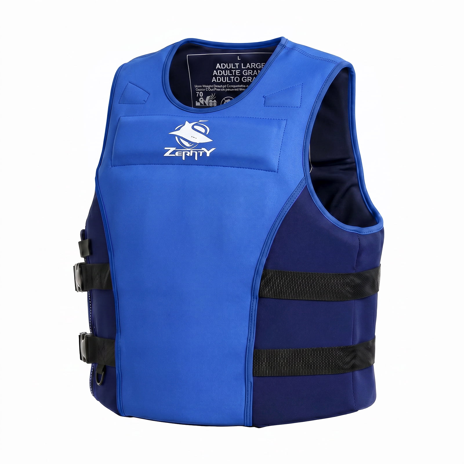 Adult Swim Vest Life Jacke, Women Men Float Jacket with Adjustable Straps & Secure Buckle for Boating Fishing Kayaking Beach Pool Water Sports