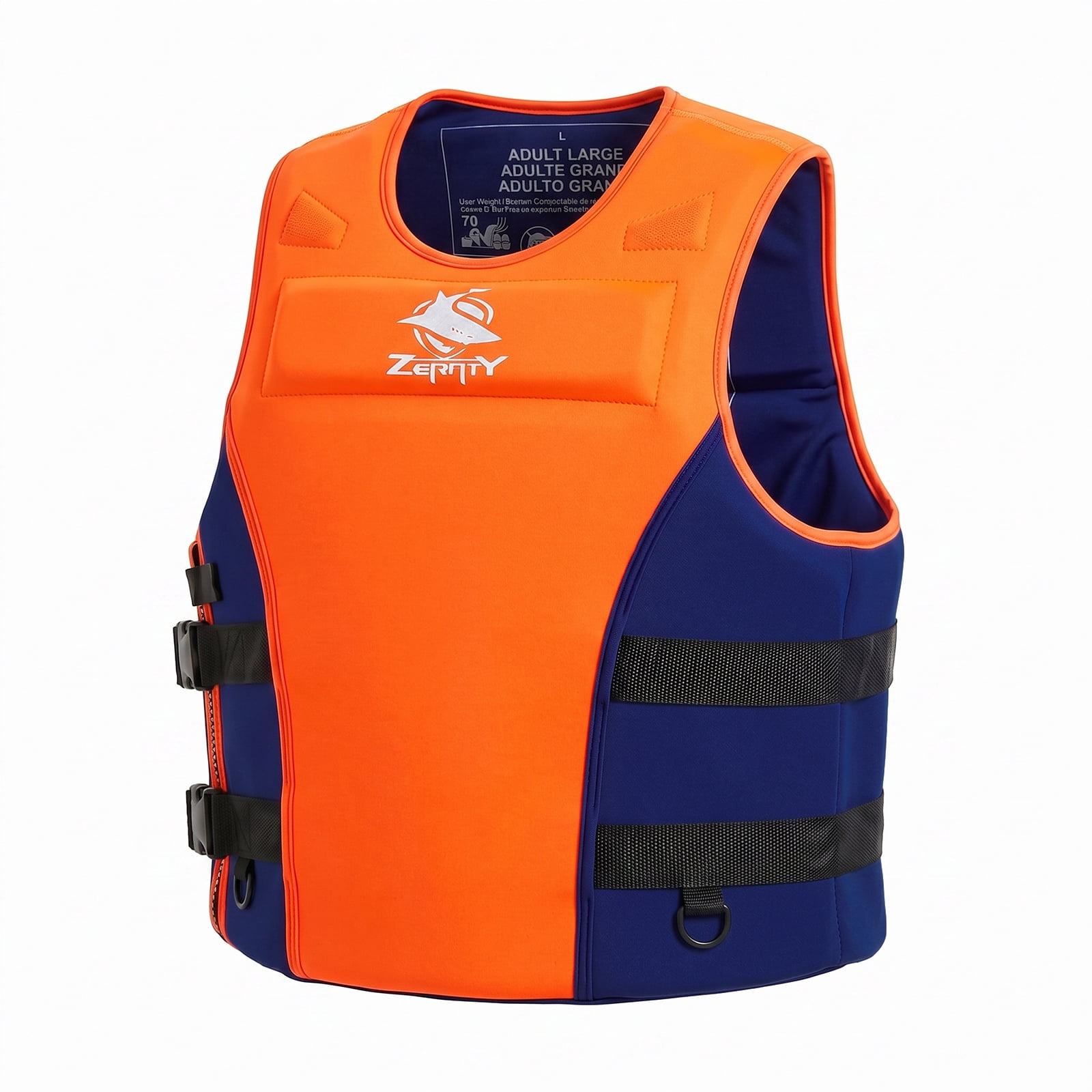 Zeraty Men Life Jacket Impact Vest Buoyancy Swimming Vest Safety Life Jackets for Adult