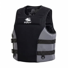 Adult Swim Vest Life Jacke, Women Men Float Jacket with Adjustable Straps & Secure Buckle for Boating Fishing Kayaking Beach Pool Water Sports