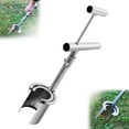thumbnail image 1 of Zerbueate Garden Supplies Clearance Garden And Transplant Tool Bulb Planter Tool 2024 Upgrade Plant And Fruit Tree Seedling Transplanter Steel Seed Tools With Long Handled Soil Clearance Sale, 1 of 8