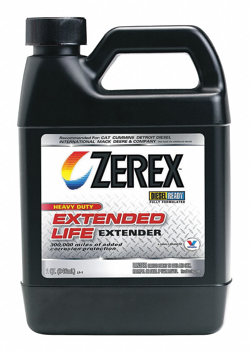 Zerex ZXEDX3 Antifreeze Coolant, 32 oz, RTU