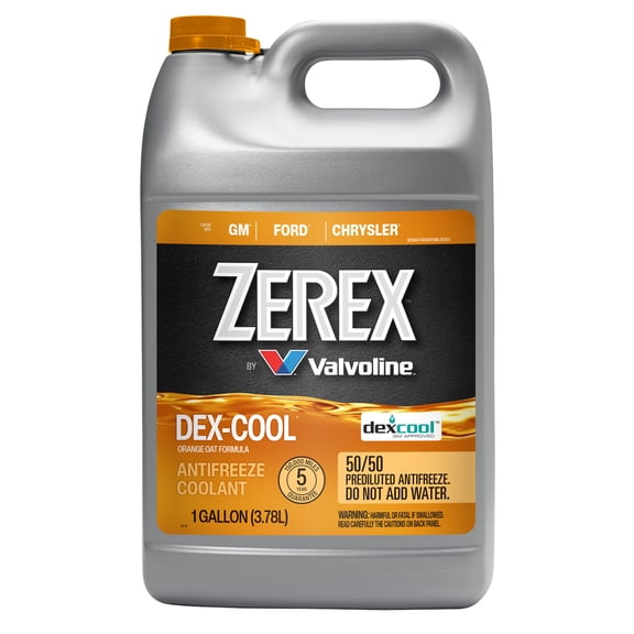 Zerex Dex-Cool Antifreeze Coolant 50/50 Ready-to-Use 1 Gallon