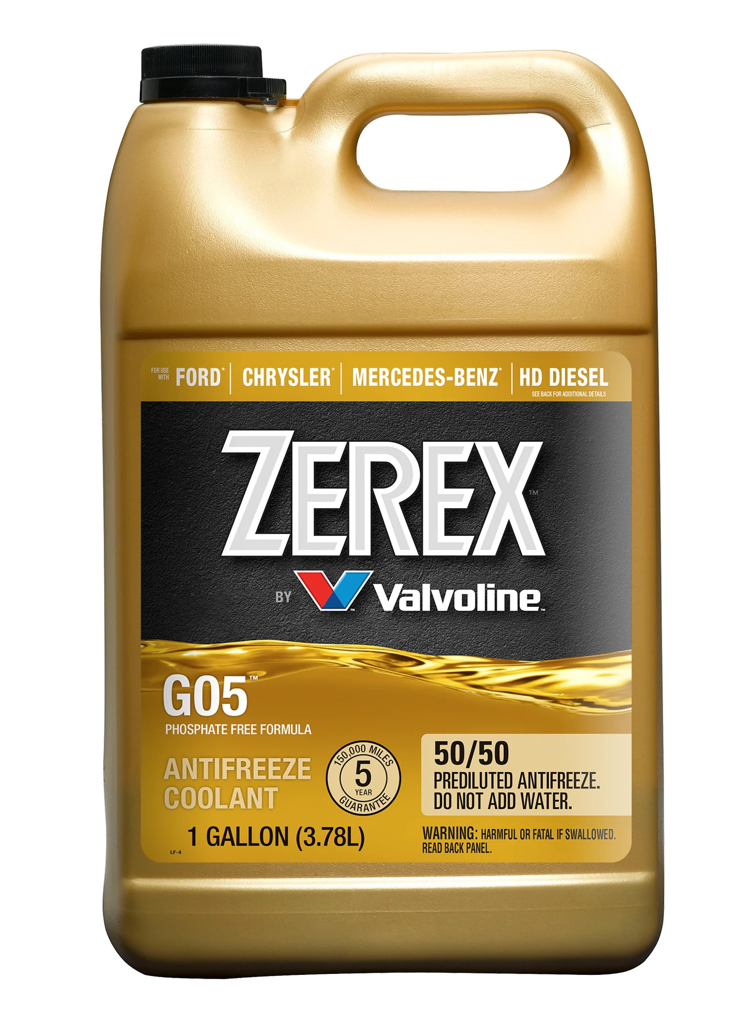 Prestone DEXCOOL Antifreeze+Coolant; Extended Life 1 gal Ready to