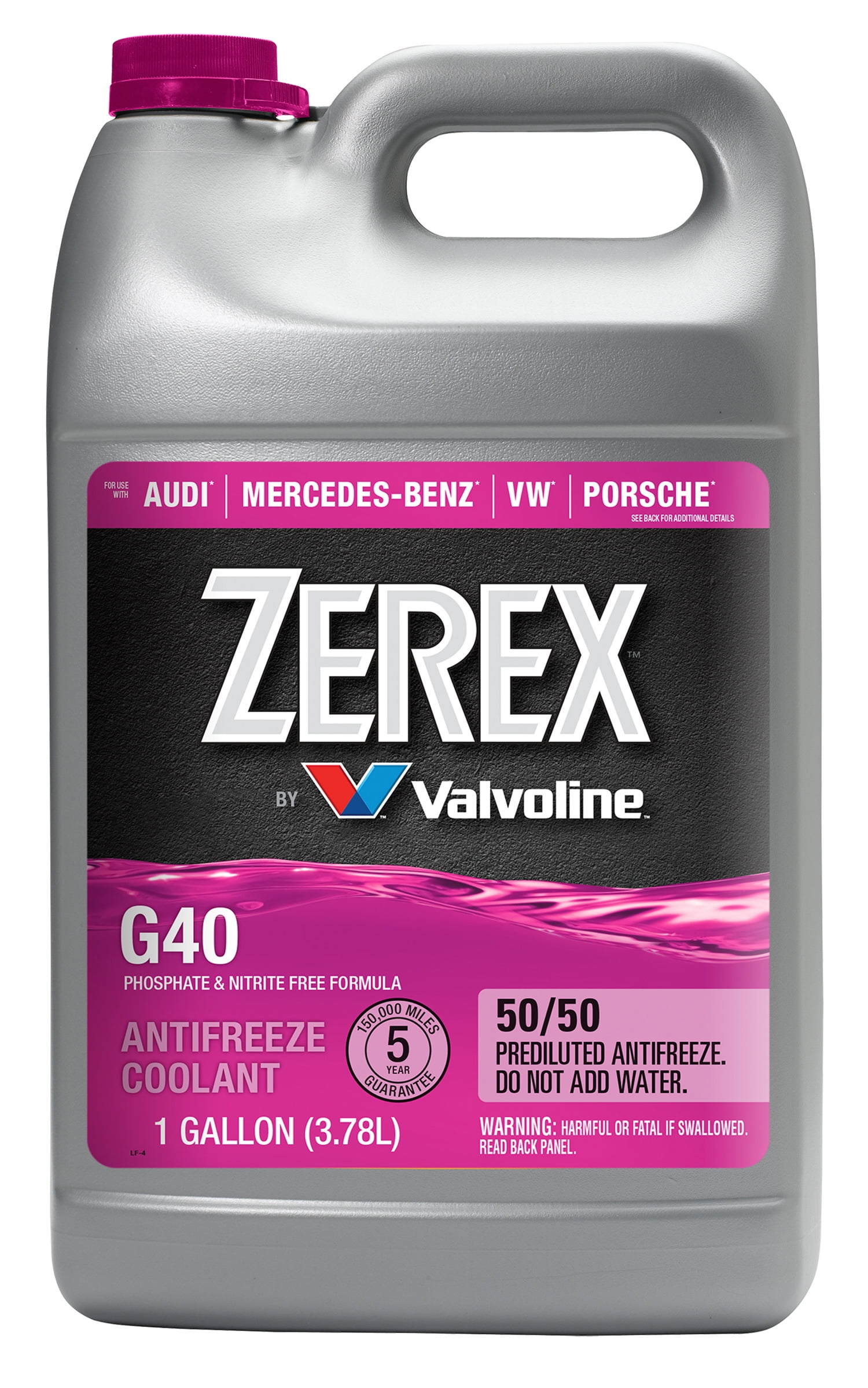 Zerex G40 50/50 Prediluted Antifreeze