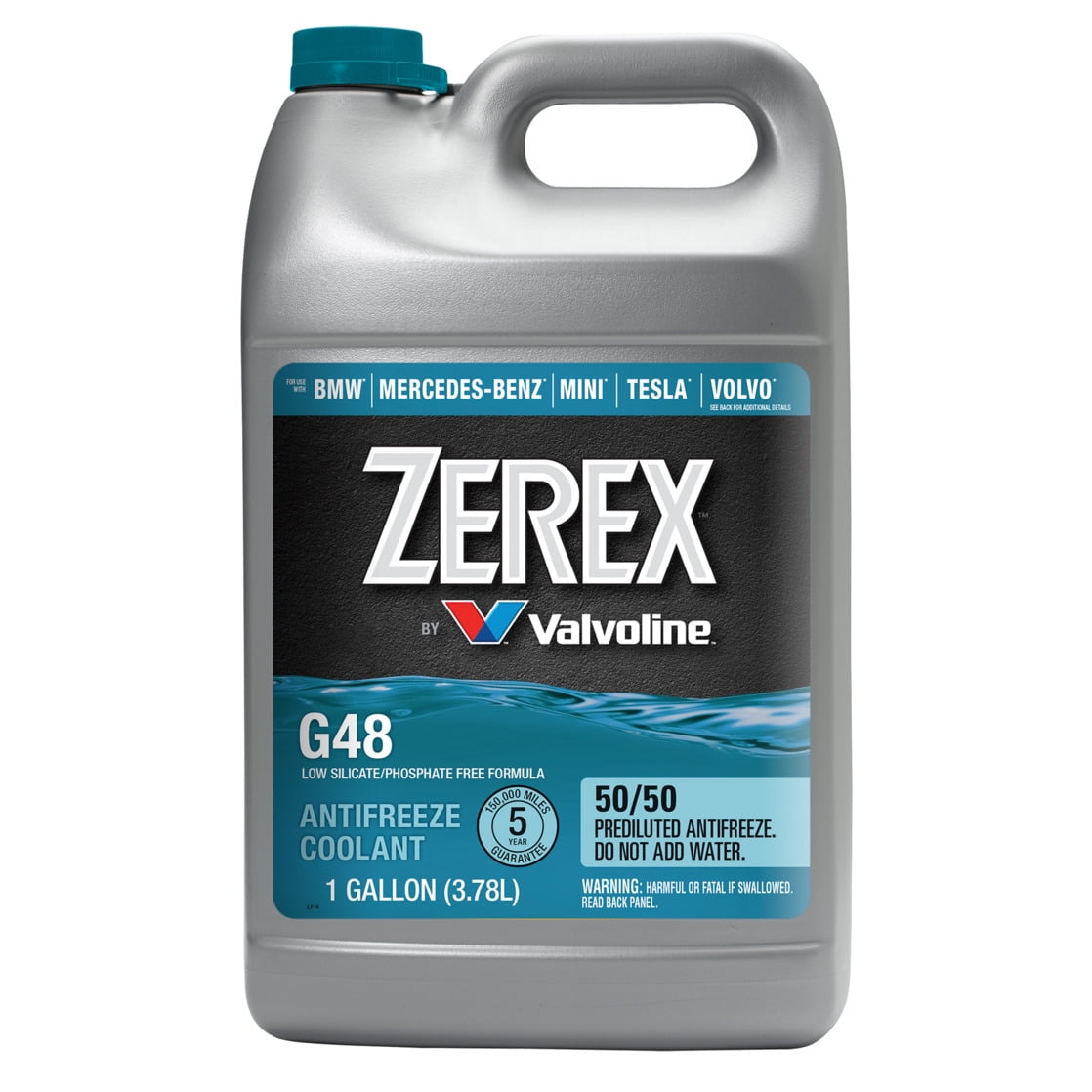 Zerex G48 Antifreeze Coolant 5050 Ready-to-Use 1 GA