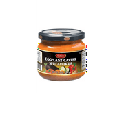 Zergut - Eggplant Caviar - Spread Ikra - 12 Oz - Vegan Mediterranean Dip With Rich Smoky Flavors And