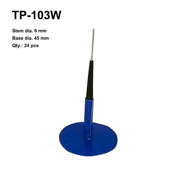 Zerint TP-103W Combination Repair Unit, Tire Repair Patch Plug 1/4" x 1 3/4" Wrapped stem 24 pcs