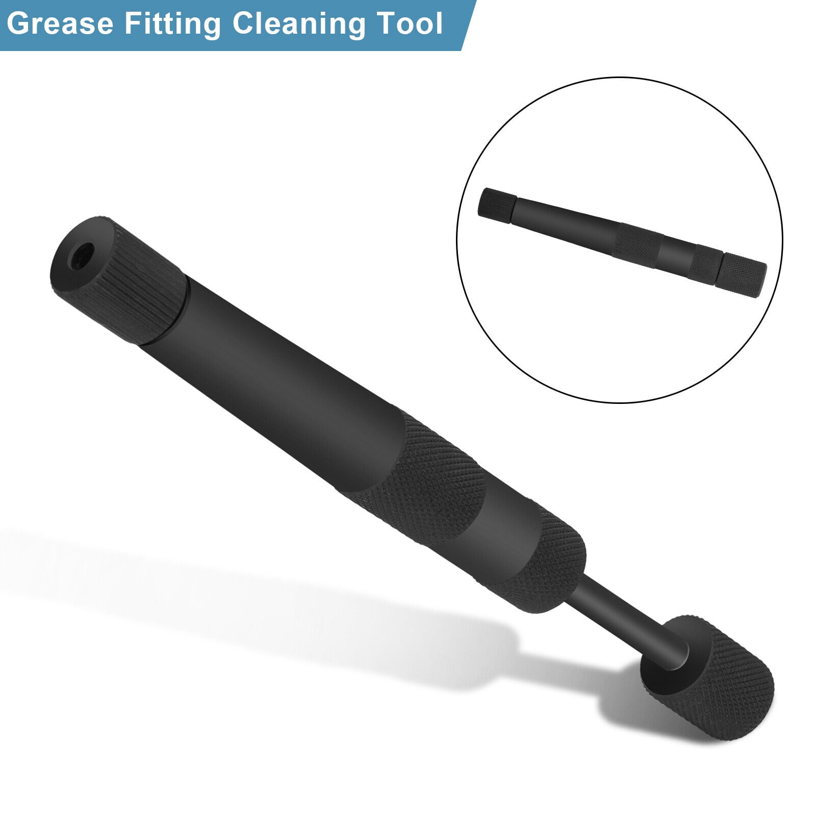 Zerk Clean Grease Fitting Tool Removal Ram Fits Angled & Straight Grease Fitting