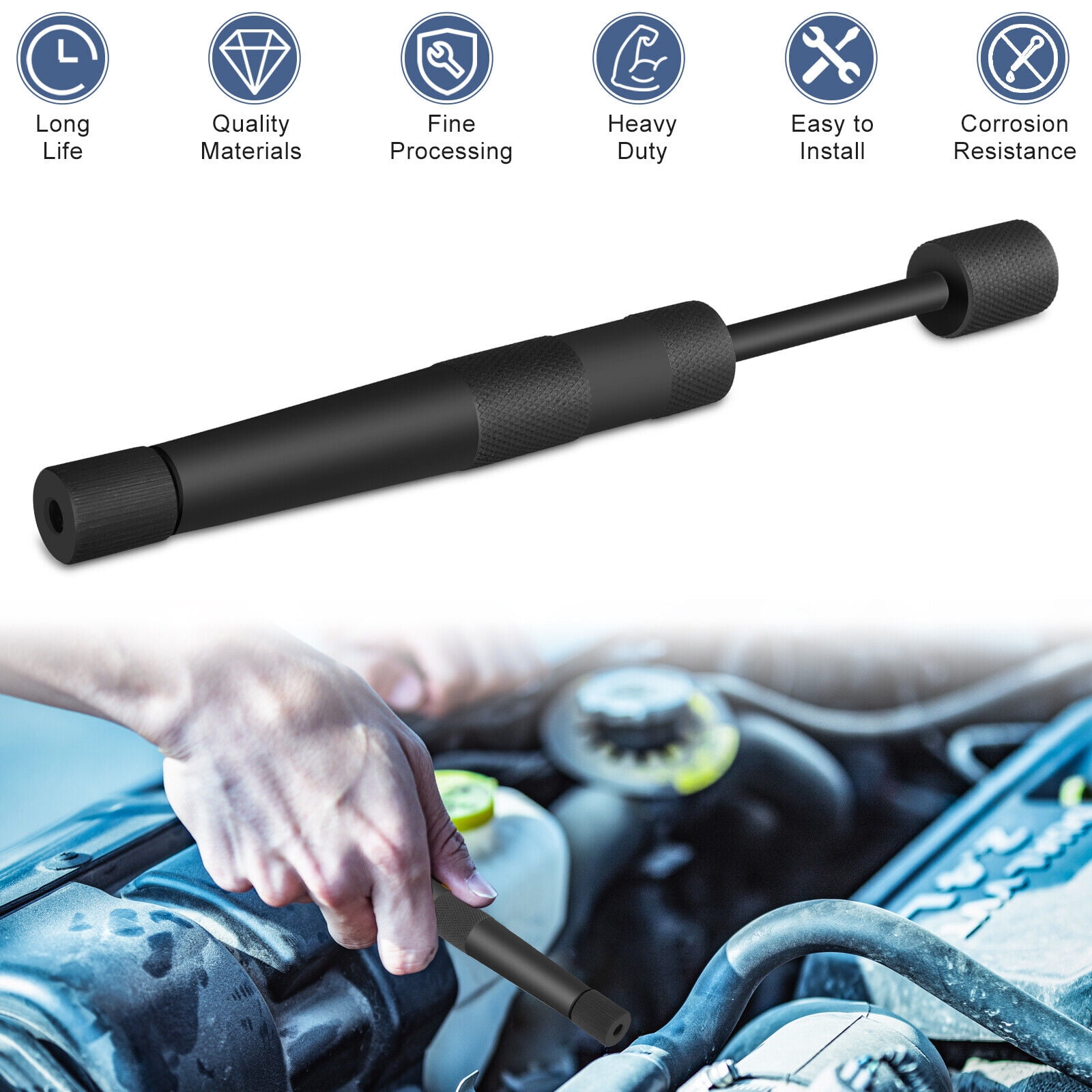 Zerk Grease Fitting Cleaning Tool fits for Angled & Straight Grease