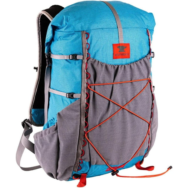 Zerk Ultralight Hiking Backpack, 40 Liter, Cyan Blue