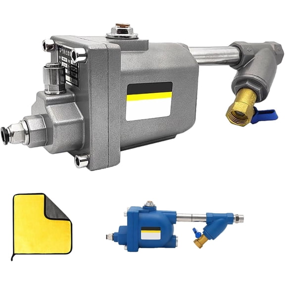 Zero Air Loss Automatic Drain Valve, Auto Drain Valve for Air Compressor, Automatic Zero Air Loss Condensate Drain (1/2") Fully Automatic, 1.6mpa Quick Drainage, No Electricity Required