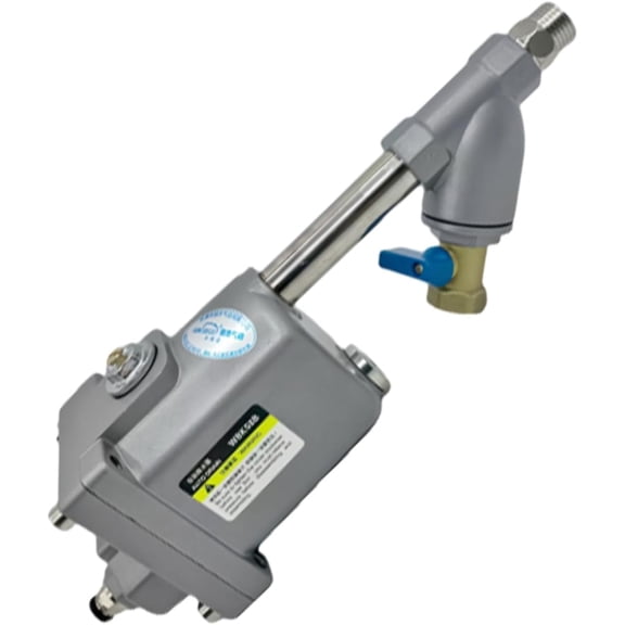 Zero Air Loss Automatic Drain Valve, Automatic Zero Air Loss Condensate Drain (1/2"), Quick Drainage, No Electricity Required, Fully Automatic for Compressed Air Tanks, Filters