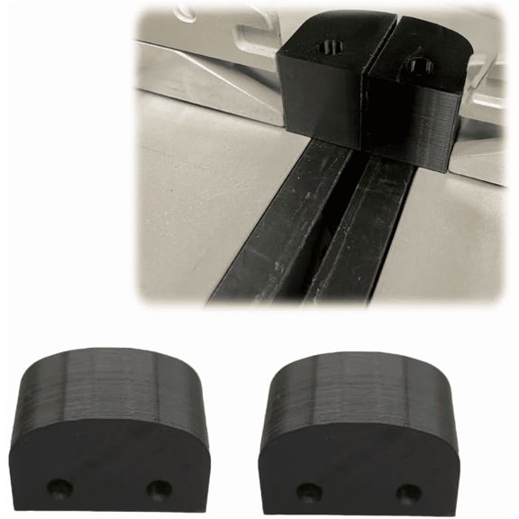 Zero-Backlash Insert Stop Plate Compatible with Festool Kapex 120 Miter Saw, Auxiliary Stop Plate, Cutting Workpiece Support 2Pcs