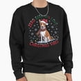 thumbnail image 1 of Zero Bark 100 Love Basenji Christmas Graphic Unisex Sweatshirt Retro Vibes Art G23784, Up to Size 5XL, 1 of 2