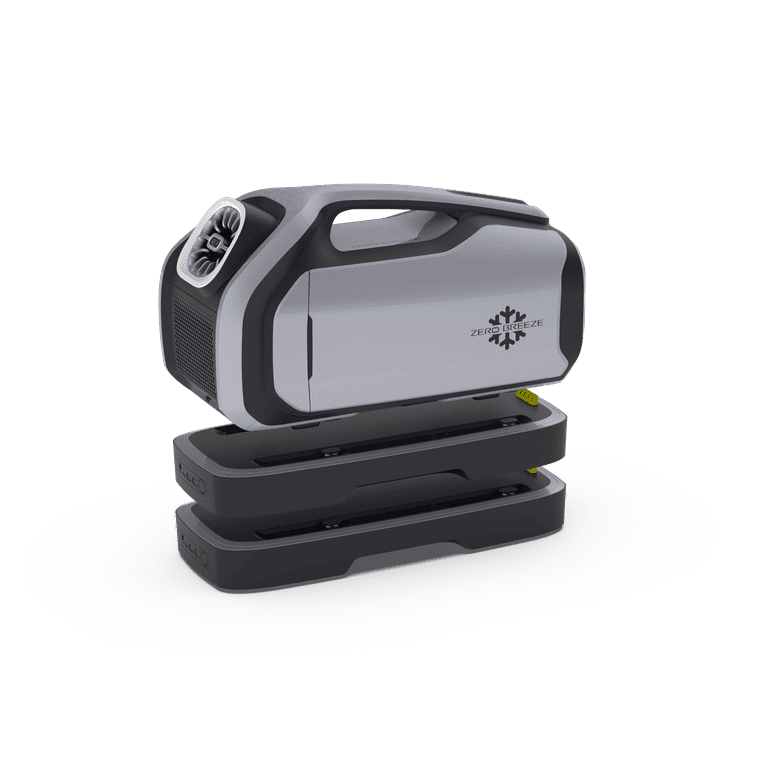 Zero Breeze Mark 2 Portable Air Conditioner, 2300 BTU, 2 Batteries
