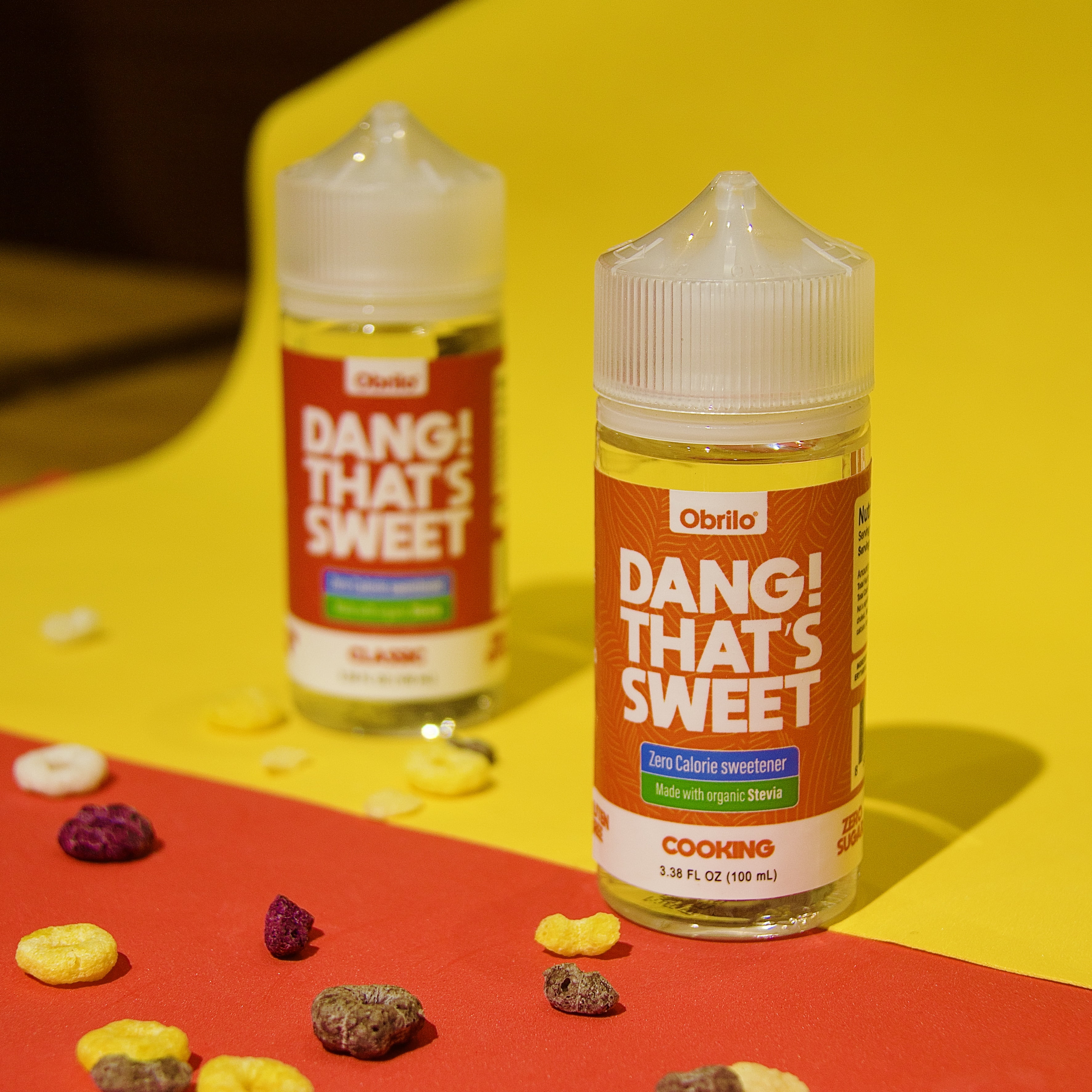 ZeroCalorie Sweetener Drops w/ Organic Stevia SugarFree, Keto