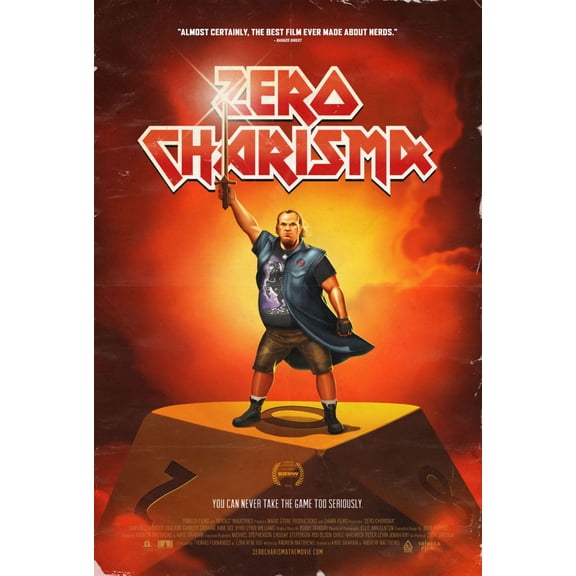 Zero Charisma poster Metal Print 12x16 Large Print on Metal 12x16 Square Adults Best Posters