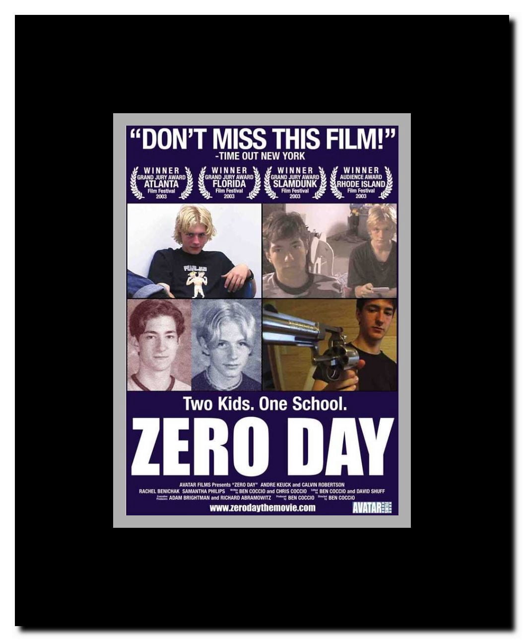 Zero Day Framed Movie Poster
