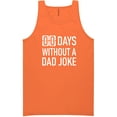 thumbnail image 1 of Zero Days Without A Dad Joke Neon Tank Top, 1 of 1