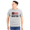 thumbnail image 1 of Zero Days Worked On Car Grease Monkey Plus Size Crewneck Graphic Tee Shirt Brisco Brands 4X, 1 of 5