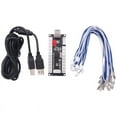 thumbnail image 1 of Zero Delay Arcade Usb Encoder Pc To Joystick For Mame Jamma & Other Pc Fighting Games, 1 of 8