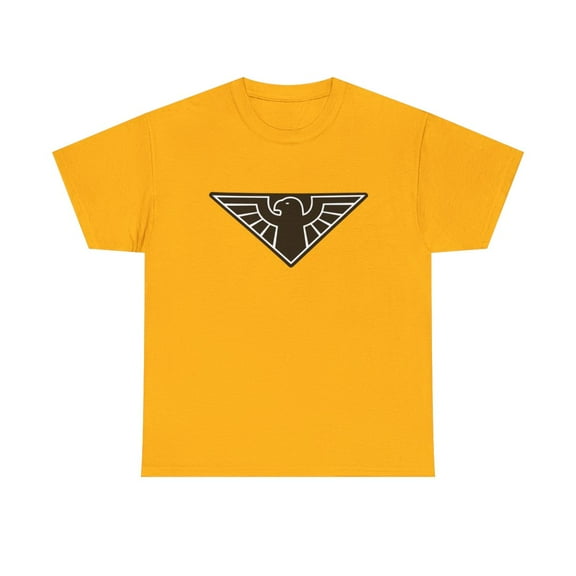 Zero Eagle Retro Vintage Skate Skateboarding 90s Design T Shirt Tee - Gold / 2XL
