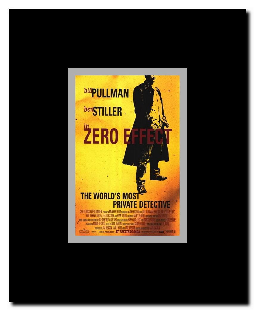 Zero Effect Framed Movie Poster
