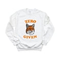 thumbnail image 1 of Zero Fox Given Funny Fox Pun Animal Sly Cunning Humor Sweatshirt, for men & women, up to size 5XL, 1 of 3