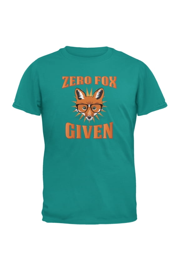 Zero Fox Given Jade Green Adult T-Shirt - Medium