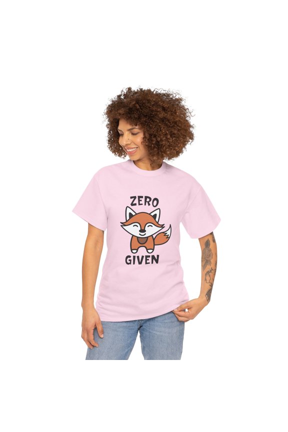 Zero Fox Given Unisex Heavy Cotton Tee