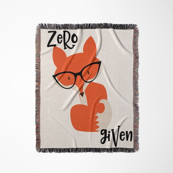 Zero Fox Given, Woven Blanket