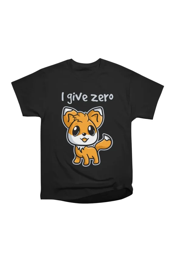 Zero Fox T-Shirt Tee Gift For Him Merch For Her Apparel For Friend