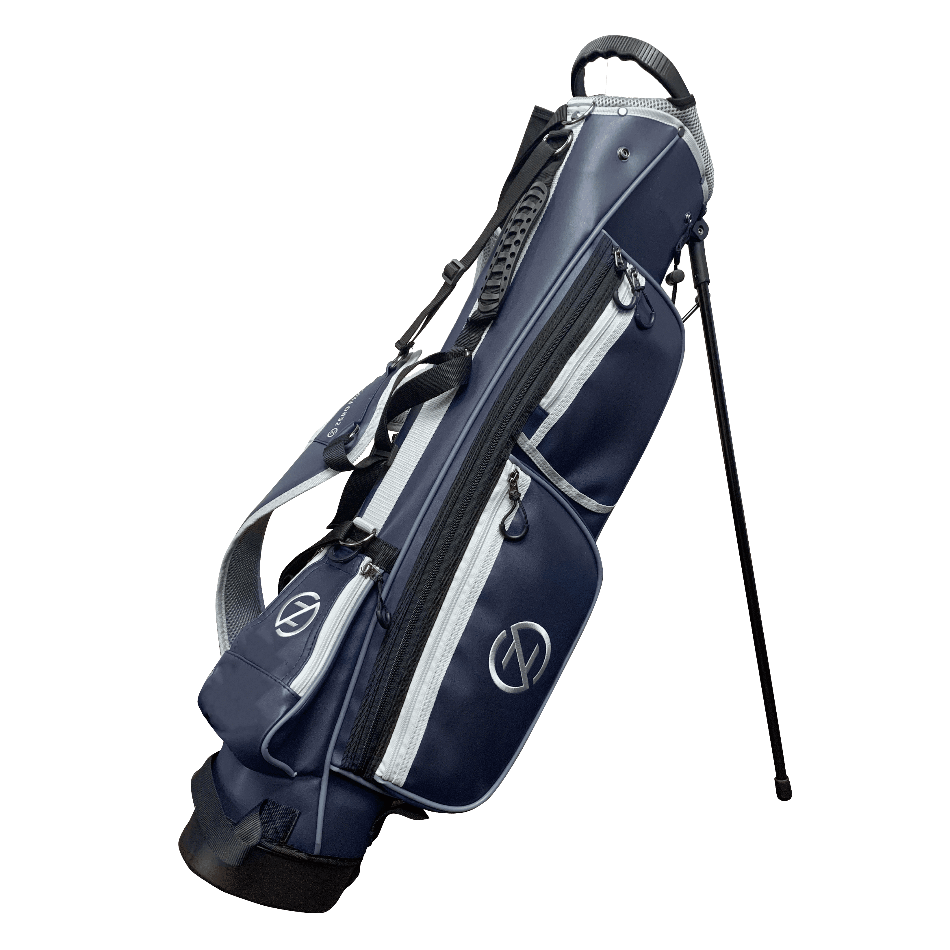 Zero Friction 5 Pocket Golf Club Pencil Bag, Navy