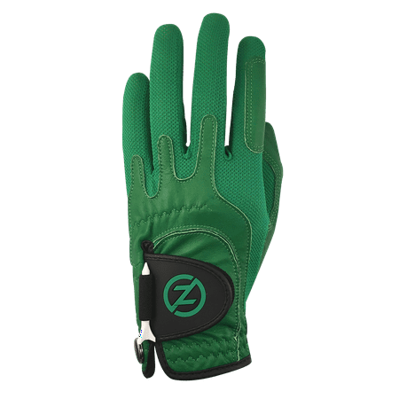 Zero Friction Cabretta Golf Glove, Left Hand, One Size, Green