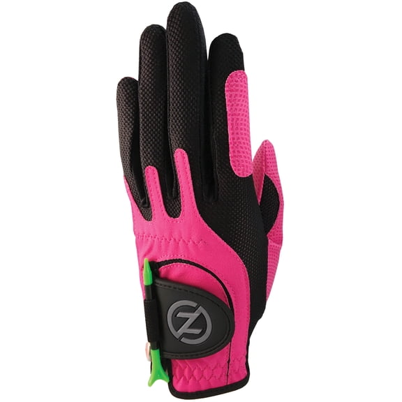 Zero Friction Junior Golf Glove, Left Hand, One Size, Pink
