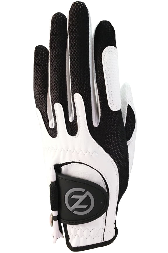 Junior Performance Synthetic Golf Glove, Universal Fit, White, Left Hand