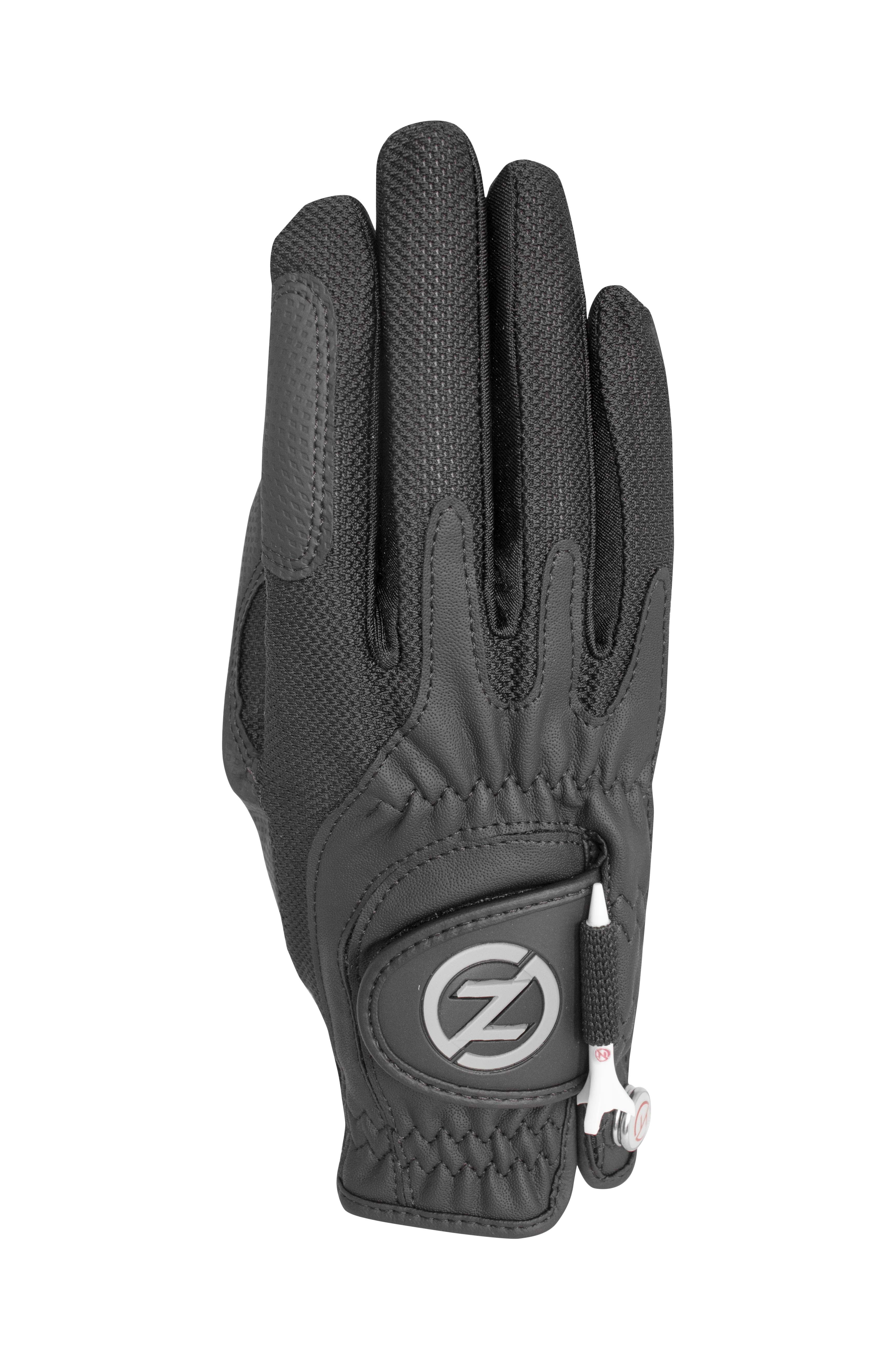 Zero Friction Ladies Golf Glove, Right Hand, One Size, Black