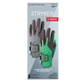 thumbnail image 1 of Zero Friction Men's Stryker Golf Glove 2Pk, Grey/Lime, LH, 1 of 2