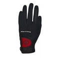 thumbnail image 1 of Zero Friction Motion Fit Golf Glove, Left Hand, One Size, Black/Red, 1 of 2