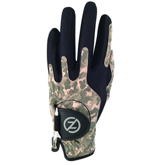 Zero Friction Performance Mens Golf Glove Right Hand Camo Combat