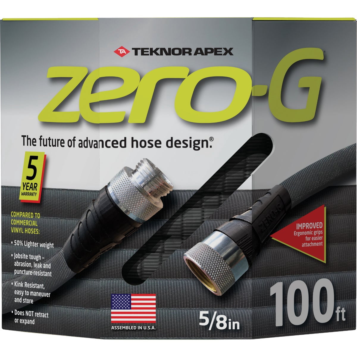 Zero-G Advanced 0.50” x 75’ Heavy Duty Garden Hose