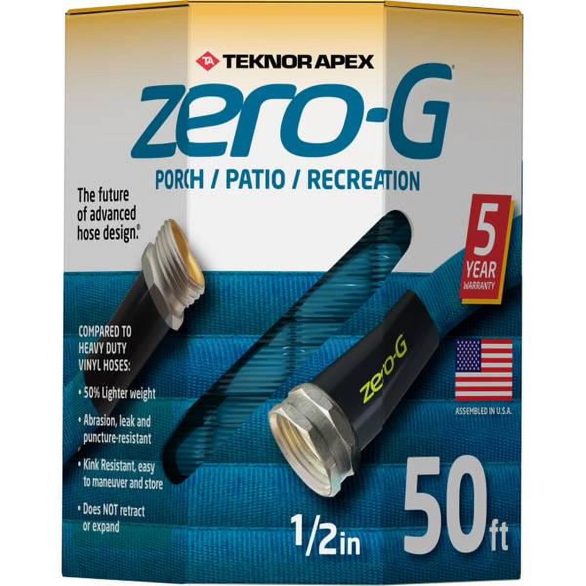 Zero-G Apex 1/2 in x 50 ft Recreational Garden Hose