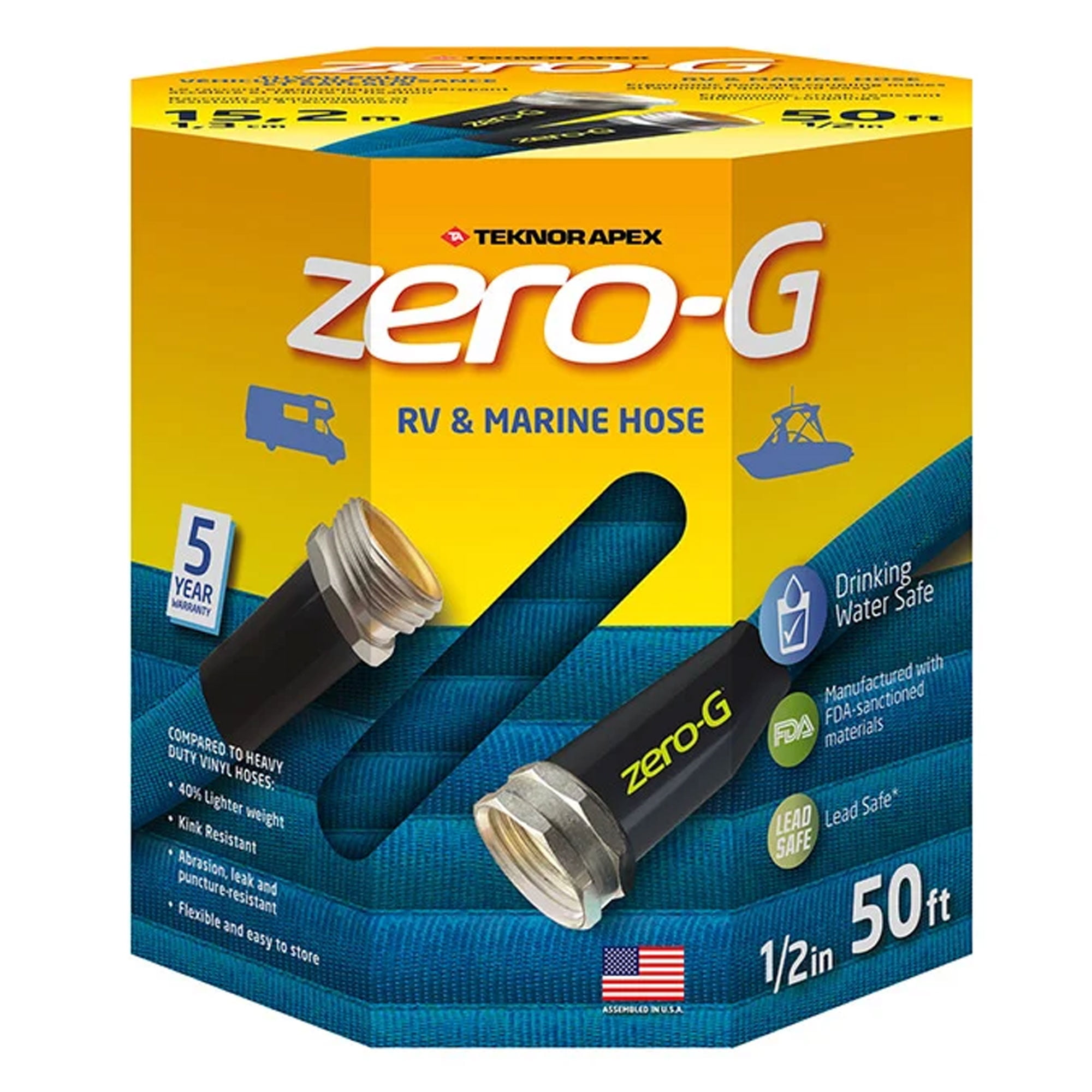 超美品 Hose Zero-G Shipping! Free for 50 X 1/2' Boats and ATV 自転車本体