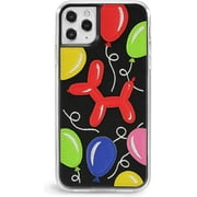 Zero Gravity Balloon Phone Case for iPhone 11 Pro Max - Embroidered Design - Drop Tested, 360 Protection